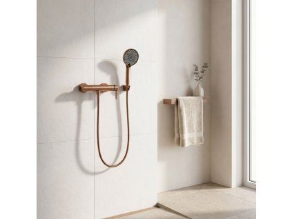 Sprchová batéria REA Arcos Brush Copper