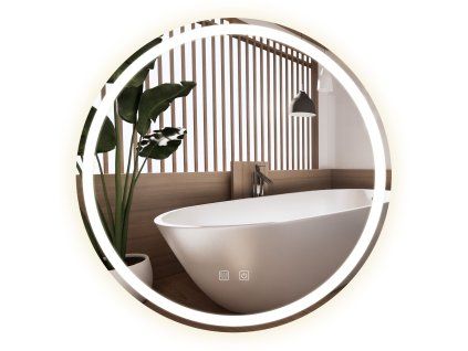 Zrkadlo LED 90cm BAS