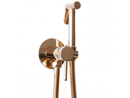 Bidetová batéria  Lungo Loop Rose Gold