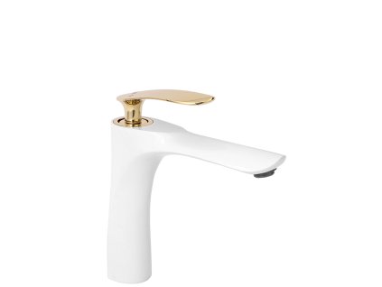 Kúpeľňová batéria Rea Orbit White Gold Low