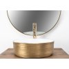 Umývadlo na dosku Rea Sami White Brush Gold_0