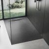 Sprchová vanička REA Bazalt 80x120- Black