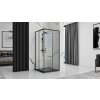 Sprchová vanička REA Bazalt 80x120- Black_0