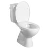 MIGUEL WC kombi misa, dvojtlačidlo, spodný odpad, biela