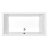 DEEP hlboká sprchová vanička obdĺžnik 120x90x26cm, biela