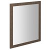 NIROX zrkadlo v ráme 600x800x28mm, borovica rustik