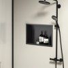 bathroom shelf 30x45 matte black _0