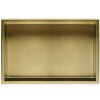 bathroom shelf 30x60 gold brush_0