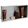 bathroom shelf 30x60 steel brush_1