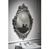 DESNA zrkadlo v ráme, 80x100cm, strieborná Antique