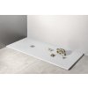 MITIA sprchová vanička z liateho mramoru, obdĺžnik 140x90cm, biela