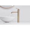 Rea Lungo L. Zlatý umývadlový faucet svetlý zlatý vysoký_0
