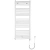 DIRECT-E elektrické vykurovacie teleso, rovné, 600x1320 mm, 600W, biela