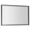 SORT LED podsvietené zrkadlo 1000x700mmm, čierna mat