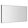 AROWANA zrkadlo v ráme, 1200x600mm, čierna mat