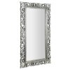 SCULE zrkadlo v ráme, 80x150cm, strieborná Antique