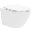 Závesné záchodová misa Rea Carlo Mini Tornado Rimless Slim N