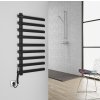 ELCOR elektrický sušiak uterákov 480x920x50mm, 128W, čierna matná 4