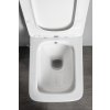 PORTO závesná WC misa Rimless, integrovaná batéria a bidetová spŕška 36x52 cm, biela1