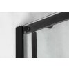 ALTIS LINE BLACK obdĺžniková sprchová zástena 1100x900 mm, L P varianta3