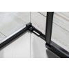 ALTIS LINE BLACK obdĺžniková sprchová zástena 1200x800 mm, L P varianta6