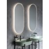 MINOX oválne zrkadlo s LED osvetlením 50x100cm2