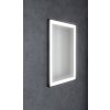 GANO zrkadlo s LED osvetlením 60x80cm, čierna2