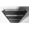 TONDI E elektrické vykurovacie teleso, rovné, 600x1690 mm, 800W, čierna mat 2