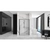 Sprchové dvere REA SOLAR - matné čierne 150_0