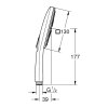 GROHE Rainshower SmartActive 130 Cube Ručná sprcha s 3 prúdmi, chróm 26582000 4