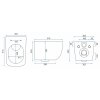 Závesná WC misa REA MARTIN SLIM RIMLESS DUROPLAST_9