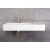 Umývadlo REA Archi 90 CM White na dosku - konglomerát_0