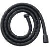 428521 cerano sprchova hadice opletena cerna matna 150 cm
