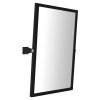 HANDICAP Zrkadlo výklopné 40x60cm, čierna