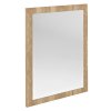 NIROX zrkadlo v ráme 600x800x28 mm, dub Alabama