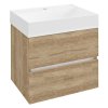 ODETTA umývadlová skrinka 57x50x43,5cm, dub Alabama