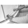 2136 3 sprchovy kut quadro stvorec posuvny 80x80 cm matne sklo