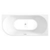 TIBERA R rohová stojaca vaňa 170x80cm, biela