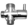 Prepínač sprchového stĺpu M1/2"-M1/2"xM3/4", chróm