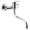 AQUALINE 35 nástenná batéria, ramienko-S, chróm
