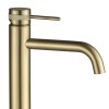 Umývadlová batéria REA Lungo Grip - brúsené zlato, vysoká_0