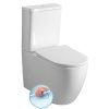 INFINITY RIMLESS WC kombi misa s nádržkou, spodný/zadný odpad, biela