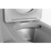 PACO kombi WC, Rimless, spodný zadný odpad, sivá mat 2