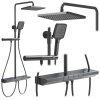 Sprchový set cu termostat REA Pedro Titanium