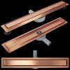 Odtokový žľab REA Neox pro Brushed Copper 70