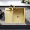 Oceľové umývadlo Paul BRUSH GOLD_2