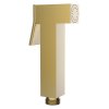 Bidetová sprcha hranatá, zlato mat