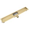Odtokový žľab Rea Neox brush gold 100_3