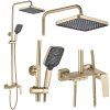 Sprchový set PREMIUM REA JOE Brush Gold_7