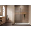 Sprchová zástena Rea Flexi Transparent / Brush Gold 140_5